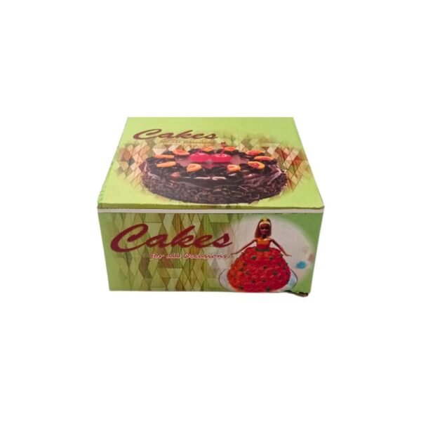 Printed Corrugated Cake Packaging Box