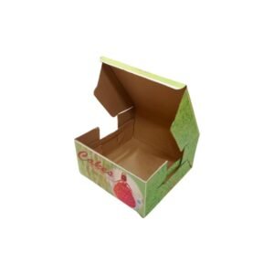 Printed Corrugated Cake Packaging Box