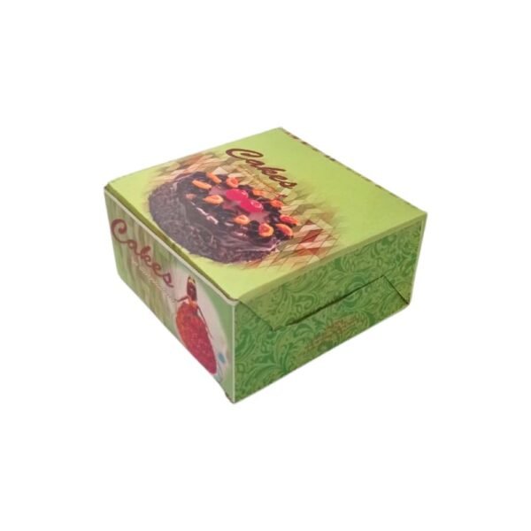 Printed Corrugated Cake Packaging Box