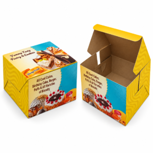 Burger Pastry Box