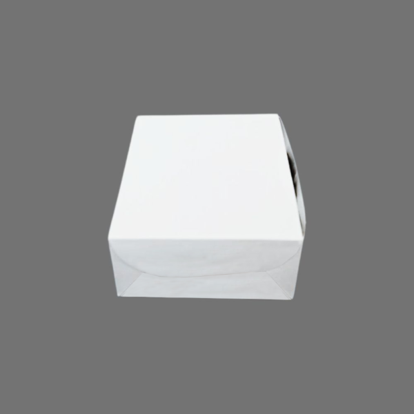 Plain White Silver Coated Food Packaging Box