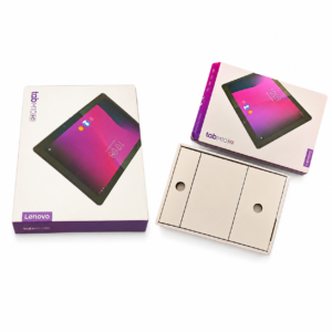 Electronics packaging rigid box