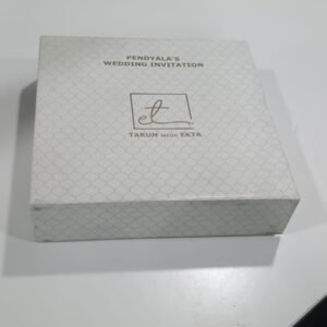 Luxury Wedding Invitation Rigid Box - Image 2