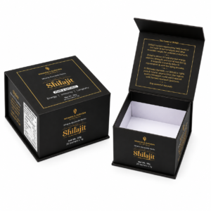 Premium Shilajit Rigid Packaging Box