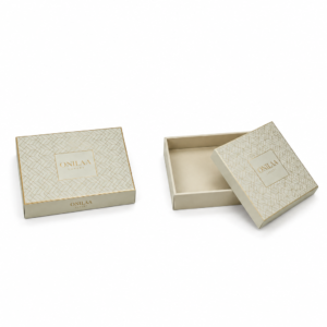 Elegant Gold-Trimmed Rigid Box