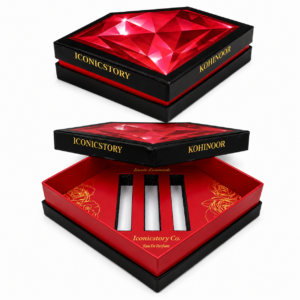 Diamond Shape Luxury Perfume Box