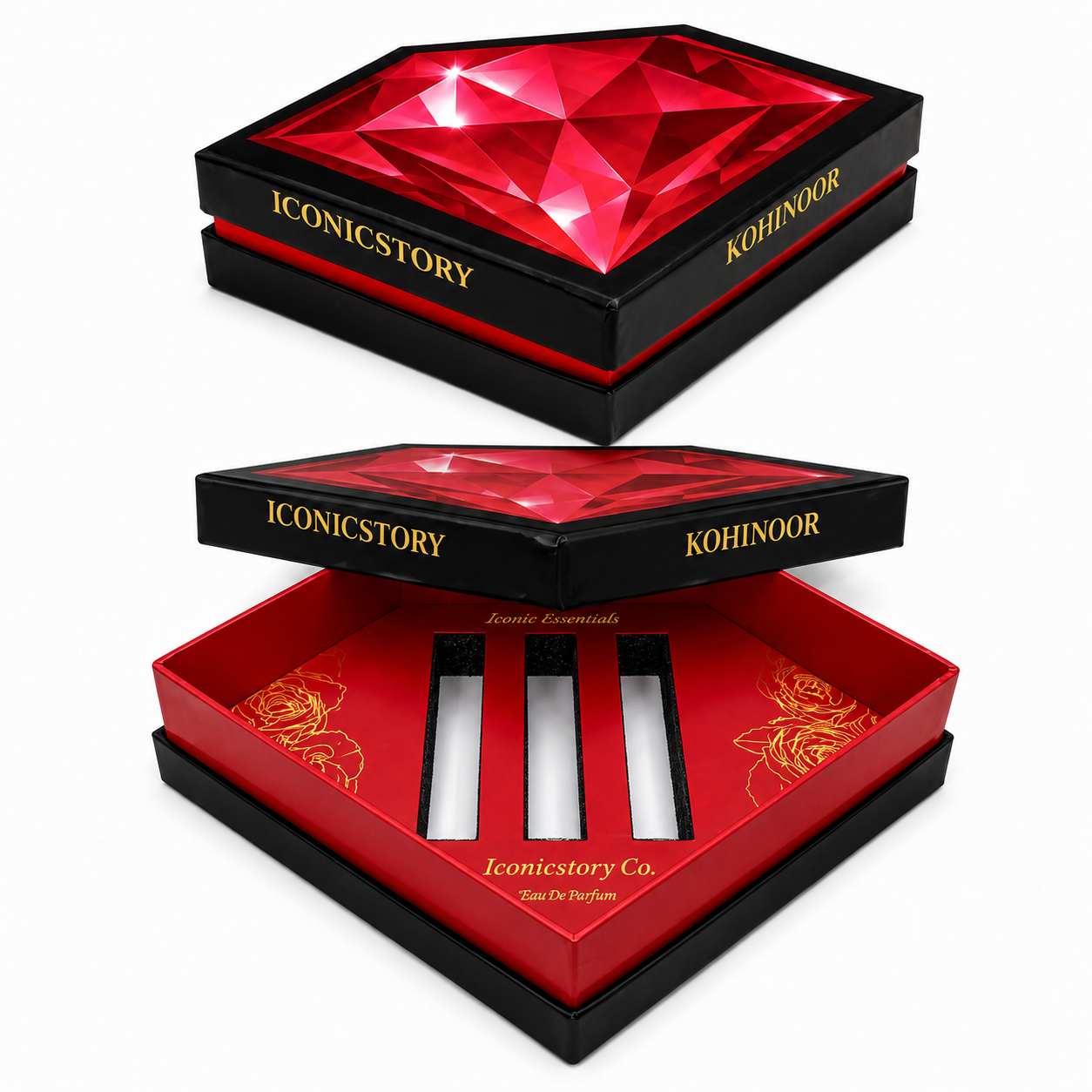 Diamond Shape Luxury Perfume Box