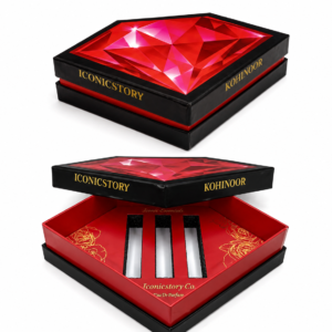 Diamond Shape Luxury Perfume Box