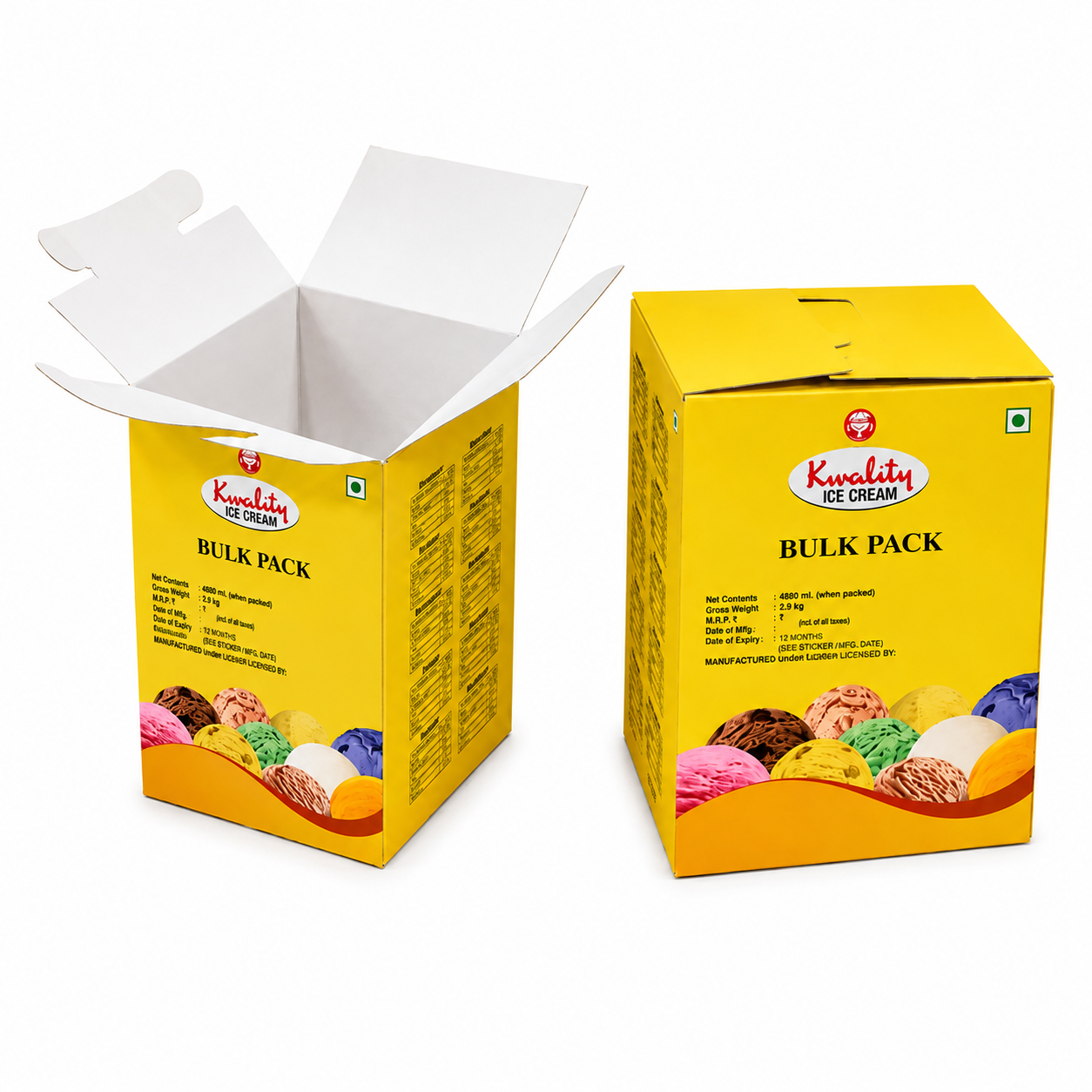 Ice Cream Packaging Box