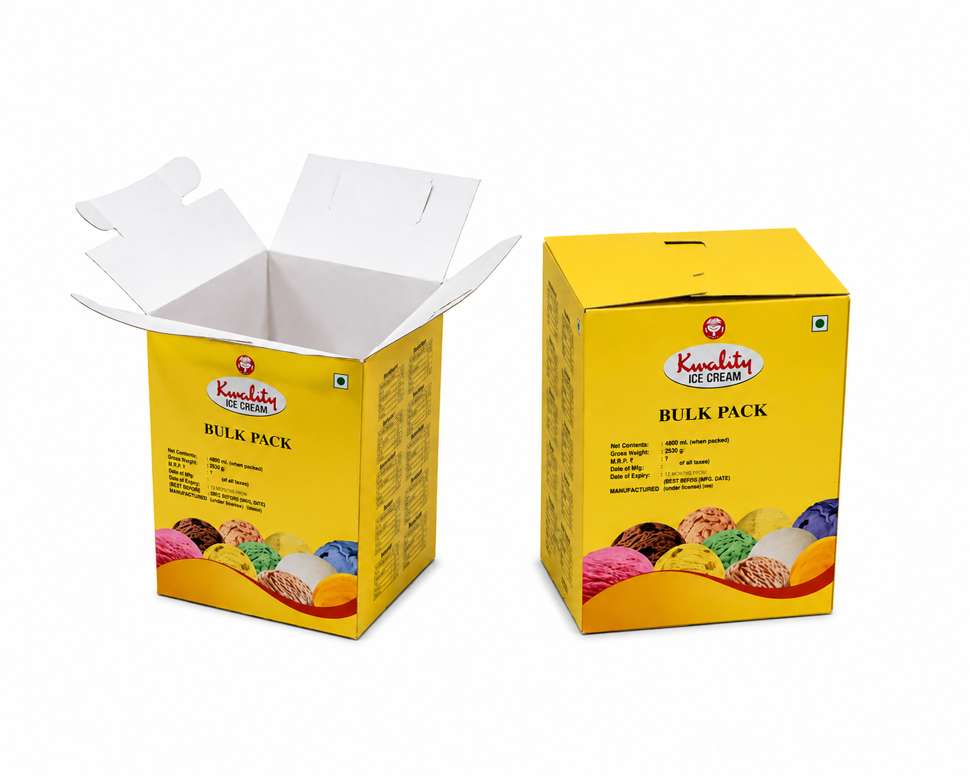 Ice Cream Packaging Box
