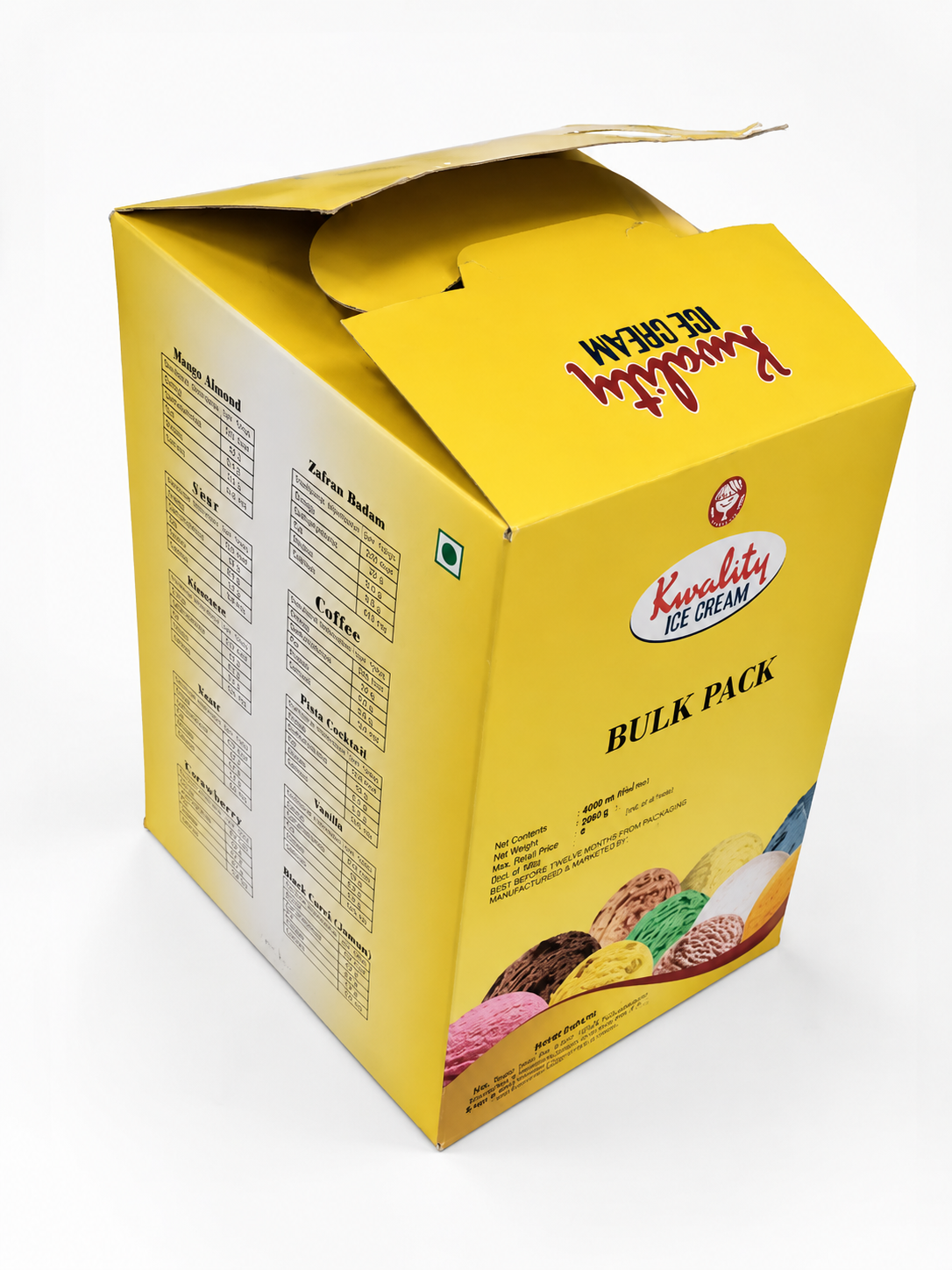 Ice Cream Packaging Box
