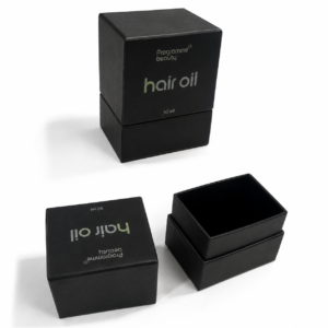 Premium Hair Oil Rigid Packaging Box