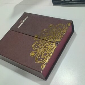 Premium Chocolate Gift Box with Gold Foil Design - Image 4