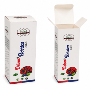 Custom Printed 500ml Juice Packaging Box