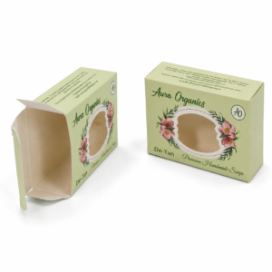 Premium Window Handmade Soap Packaging Box