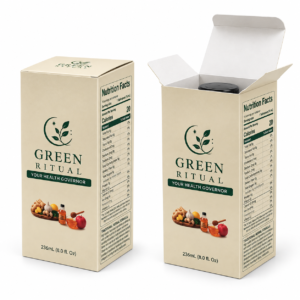 Custom Printed Herbal Product Packaging Box